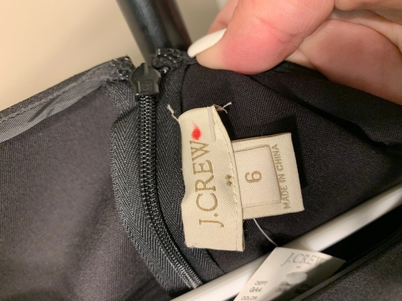 J Crew NWT Black Dress-LBD-Size 8-Style B8325 - Picture 5 of 7